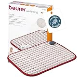 Beurer Heizkissen Comfort mit kuscheligem Fleece, atmungsaktiv, anschmiegsam & hautsympahtisch, Made...