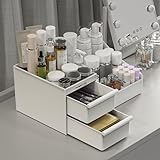 DancesCat Make Up Kosmetik Organizer mit Schubladen, Makeup Organizer Aufbewahrung Kosmetikbox für...