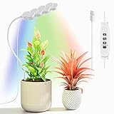 Diivoo Pflanzenlampe Led Vollspektrum,Grow Light 6000K Pflanzenlampe für Indoor-Pflanzen, Grow...