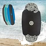 JUCKER HAWAII Skimboard HPL AKA Black Pro - Profi Skimboard mit doppelseitiger HPL Beschichtung und...