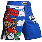 Hardcore Training MMArio Fight Shorts Kurze Hose Herren MMA BJJ Grappling Fitness Boxen Muay Thai No...