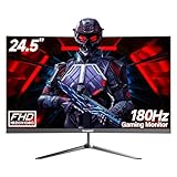 Gawfolk Computer Gaming Monitor 24.5 Zoll Curved 165Hz/180Hz, PC Bildschirm Full HD 1080P,...