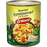 Erasco Bunter Gemüsetopf vegetarisch (800g) In rund 5 Minuten fertig – Mit viel Gemüse – Ohne...