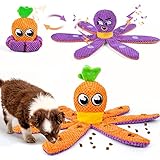 FWLWTWSS Interaktives Hundespielzeug Intelligenz, 2-in-1 Octopus & Karotte Intelligenzspielzeug für...