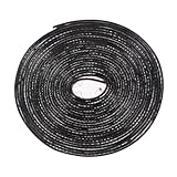 TOVINANNA Selbstklebende PVC Zierleiste 8mm X 10m – Flexible Wand und Sockelleiste für TV Wand...