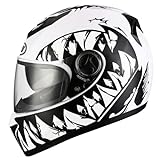 Motorradhelm Motocross Helm,Full Face Off-Road Motorrad Cross Helme,Modular Flip Up Front...