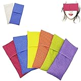 Augenkissen yoga 'Pack 6 colors' (6 Füllung, 6 waschbare Bezüge) | Lavendel Samen und Reis | Yoga,...