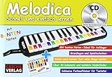 Melodica - schnell und einfach lernen: mit Playbacks per QR-Code zum Anhören und Mitspielen