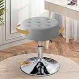 Ckaff Schminkhocker, Barhocker Schminktisch Hocker Höhenverstellbar Drehbar, Breiter Bürohocker...