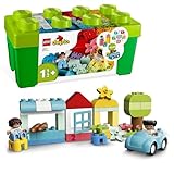 LEGO DUPLO Classic Steinebox, Kreativbox mit Aufbewahrung, erste Bausteine,...