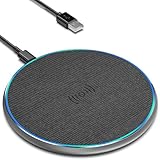 15W Wireless Charger, Eisreho Induktive Ladestation für iPhone 14/13/12/Pro/Max/Plus/Mini/XS/XR,...