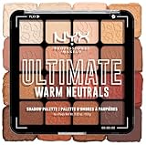 NYX Professional Makeup Lidschattenpalette mit 16 Farbtönen, Intensives und langanhaltendes Finish,...