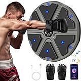 Lvelfe Music Boxing Machine, LED Elektronische Musik Boxing Machine mit Boxhandschuhen, 9...