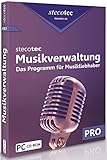 Stecotec Musikverwaltung Pro: CD- und Schallplatten-Sammlung am PC verwalten,...