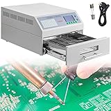 ANXYYDS Rückfluss Schweißmaschine T962A, Reflow-Schweißer AC220V/110V, Reflow Station 1500 W,...