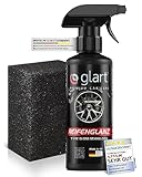 Glart Reifenglanz-Premium Autoreifen Pflege für matten Seidenglanz-500ml Autoreifen Glanzspray...