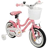 Actionbikes Kinderfahrrad Starlight - 12 Zoll - V-Brake Bremsen - Kinder Fahrrad für Mädchen - Von...