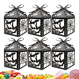 Halloween-Boxen für Süßigkeiten - Papier Behälter,Halloween Gastgeschenkboxen Süßigkeitentüte...