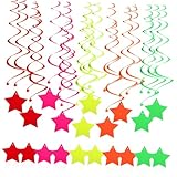 Toyvian 1 Set Geburtstagsflagge Alarm Flackernde Neon Geburtstagsdekorationen Thematische...