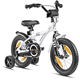 PROMETHEUS BICYCLES Kinderfahrrad 14 Zoll ab 4 Jahren - Kinder Fahrrad Mädchen Jungen Fahrrad...