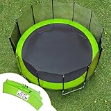 Trampolin-Zubehör, 3 m Trampolin-Polsterung, Ersatz-Trampolin-Pad, Sicherheitsfederabdeckung,...