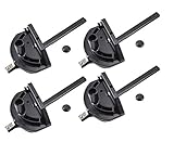 Ryobi rts10 25,4 cm Tischkreissäge (4 Stück) Ersatz Miter Gauge Montage # 089037007707–4 Stück
