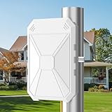 N300 Outdoor WiFi Repeater mit 4 Eingebauten Antennen, Outdoor Fernreise WLAN Verstärker, IP67...