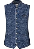 Stockerpoint Herren Edward Trachtenweste, blau, 54