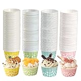 200 Stück Papier Muffinförmchen, Muffin Cupcake Formen, Backförmchen Muffinformen für Hochzeit...