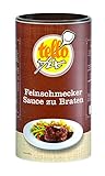 tellofix Feinschmecker Sauce zu Braten - Dunkle Bratensauce zum Kochen und Verfeinern - ohne...