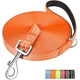 X XBEN Robuste & Leichte Schleppleine für Hunde, 3M 5M 10M 15M 20M 25M 30M 50M Schleppleine mit...