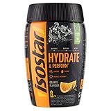 Isostar Hydrate & Perform Iso Drink – 400 g isotonisches Getränkepulver – Elektrolyt Pulver zur...