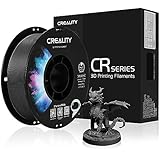 Creality ABS Filament 1.75 mm, Officiel 3D Druck Filament ABS 1.75mm Schwarz, Sans Nœuds, Forte...