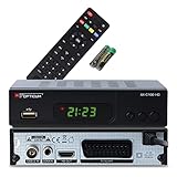 RED OPTICUM AX C100 HD Kabelreceiver mit PVR-Aufnahmefunktion I Digitaler Kabel-Receiver HD - EPG -...