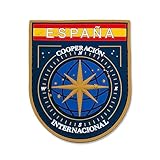 Abzeichen der internationalen Zusammenarbeit Spanien der Nationalen Polizei Rubber