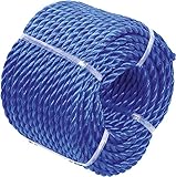 BGS Diy 80804 | Kunststoff-Seil / Allzweckseil | 4 mm x 20 m | blau