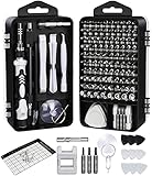 Schraubendreher Set Feinmechanik,DIAOPROTECT 122 in 1 Magnetische Mini Feinmechaniker...