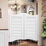 HynJGih Einfache moderne Tür mit halber Taille, Café-Schwingtür, Küchen-Trenntür aus Holz,...