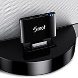 Smof 30 Pin Bluetooth Adapter,Low Latency pod Phone Adapter, 30 poliger Bluetooth-Adapter für...