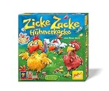 zoch 601121800 Zicke Zacke Hühnerkacke – das rasante Gedächtnisrennen, Kinderspiel des Jahres...