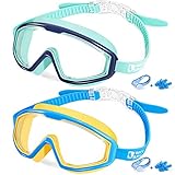 WaterSpace Taucherbrille Kinder Schwimmbrille Kind Mädchen Junior Jugend Jugendliche 14 13 12 11 10...