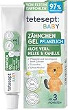 tetesept Baby Zähnchen Gel – Pflanzliches Zahnungsgel mit Aloe Vera, Nelke & Kamille – beruhigt...