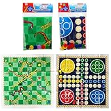 A2Z 4 Kids Mädchen Jungen Riesen Mensch ärgere Dich Nicht Schlangen Leitern Spaß Drinnen - Ludo...