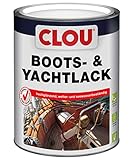 CLOU Boots- & Yachtlack: Hochglänzender Lack zur Pflege von Holz und Holzwerkstoffen im...