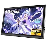 Ulrhzar Tragbarer Monitor 17,3 Zoll Portable Monitors 1600 * 900 LCD-Display 60 Hz HDMI USB-C...