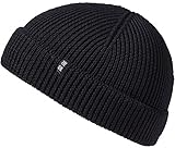 Enter the Complex® Fisherman Beanie, 100% Merino Wolle, Trawler Mütze, Fischermütze, Troyer,...