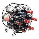 Generico Weinregal – Runder Metallständer zum Einbau | Weinflaschenhalter | für Zuhause,...