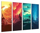 Cuadros Camara Poster Star Wars Darth Vader Gesamtgröße 131 x 62 cm XXL