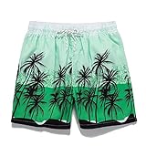 Badehose Herren Men's Summer Printed Beach Pants Shorts Five Shorts Schnelltrocknend Boardshorts...