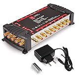 RED OPTICUM OMS 5/16 PRO TRQ Multischalter 16 Teilnehmer - Sat Verteiler 1 Satellit für 16...
